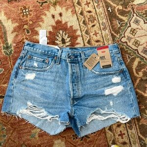 Levi’s 501 Original Fit High Rise Shorts